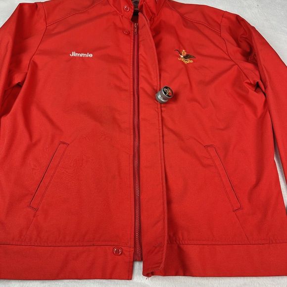 Vtg Riverside Flexbac Mens Large Anheuser-Busch Budweiser Delivery Work Jacket - Picture 4 of 16
